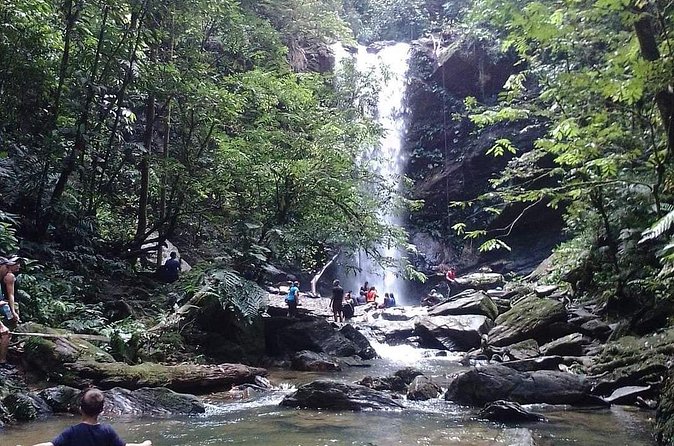 Avocat Waterfall and Beach Tour - The plunge pool is the reward