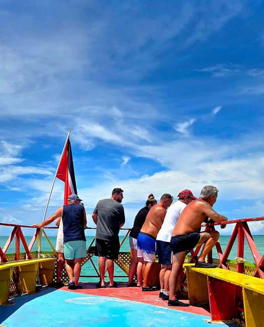 Buccoo Reef Nylon Pool Tour - Captain Phillips - Setting out from Buccoo Integrated Facility