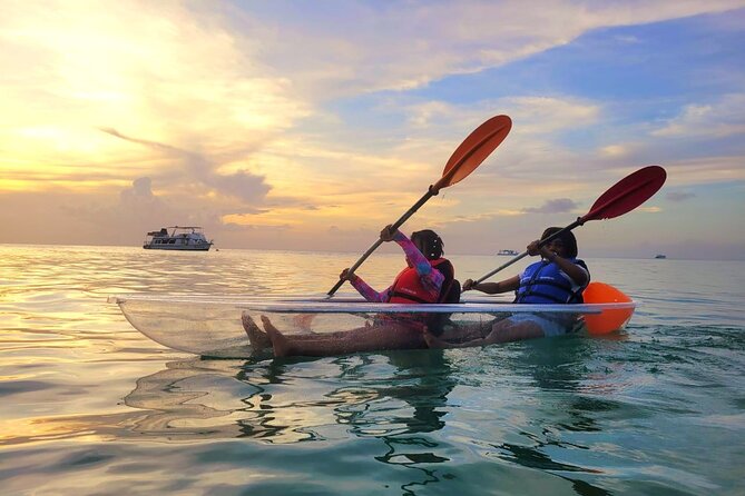 Clear Kayaking in Tobago - Who will enjoy this one-hour paddle most