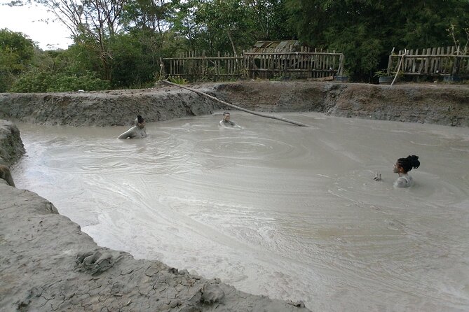 Mud Volcano Adventure - The walk to L’eau Michel Beach