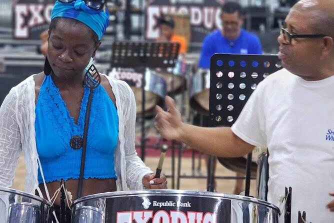 Personalized Cultural Crawl in Port of Spain - Massy All Stars and the sound of Panorama preparation