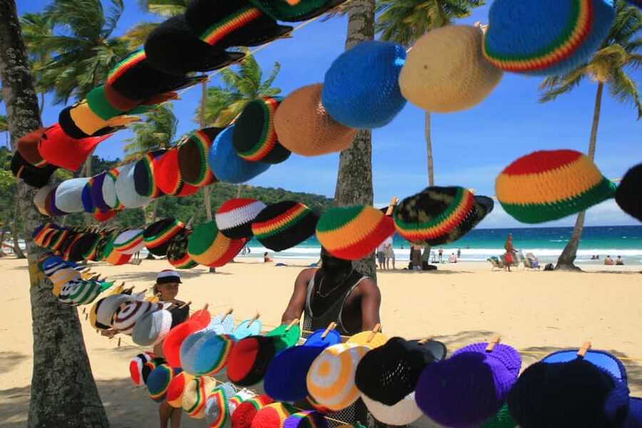 Port of Spain: Coastal Tour of Trinidad - Maracas Bay, swimming, sand, and bake and fish