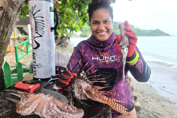 Snorkel, Spearfish & Seafood Adventure, Trinidad - Snorkeling with a marine guide