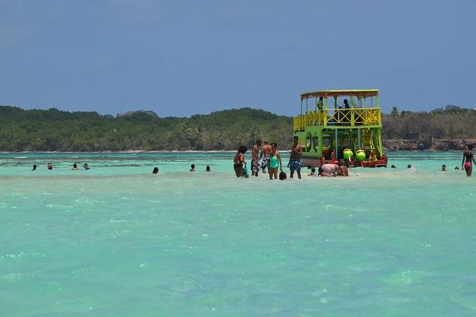 Tobago Buccoo Reef Glass Bottom Boat Tour - Nylon Pool: the easiest part of the day