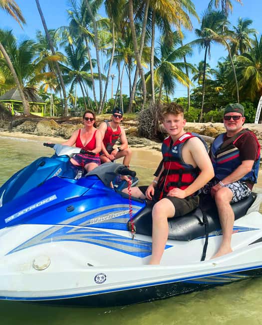 Tobago: Jet Ski Rental for 2 People - Riding toward Buccoo Reef