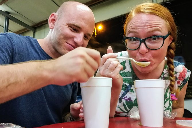 Trinidad Nighttime Food Tour - Doubles at Medford Gas Station